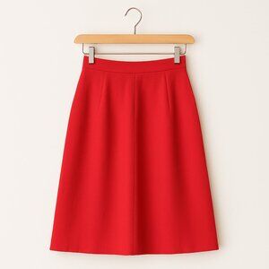 VISIONS | Vintage Black Pencil Skirt with Button Closure – Women’s 6